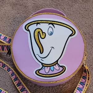 Pink Chip Teacup Crossbody Bag